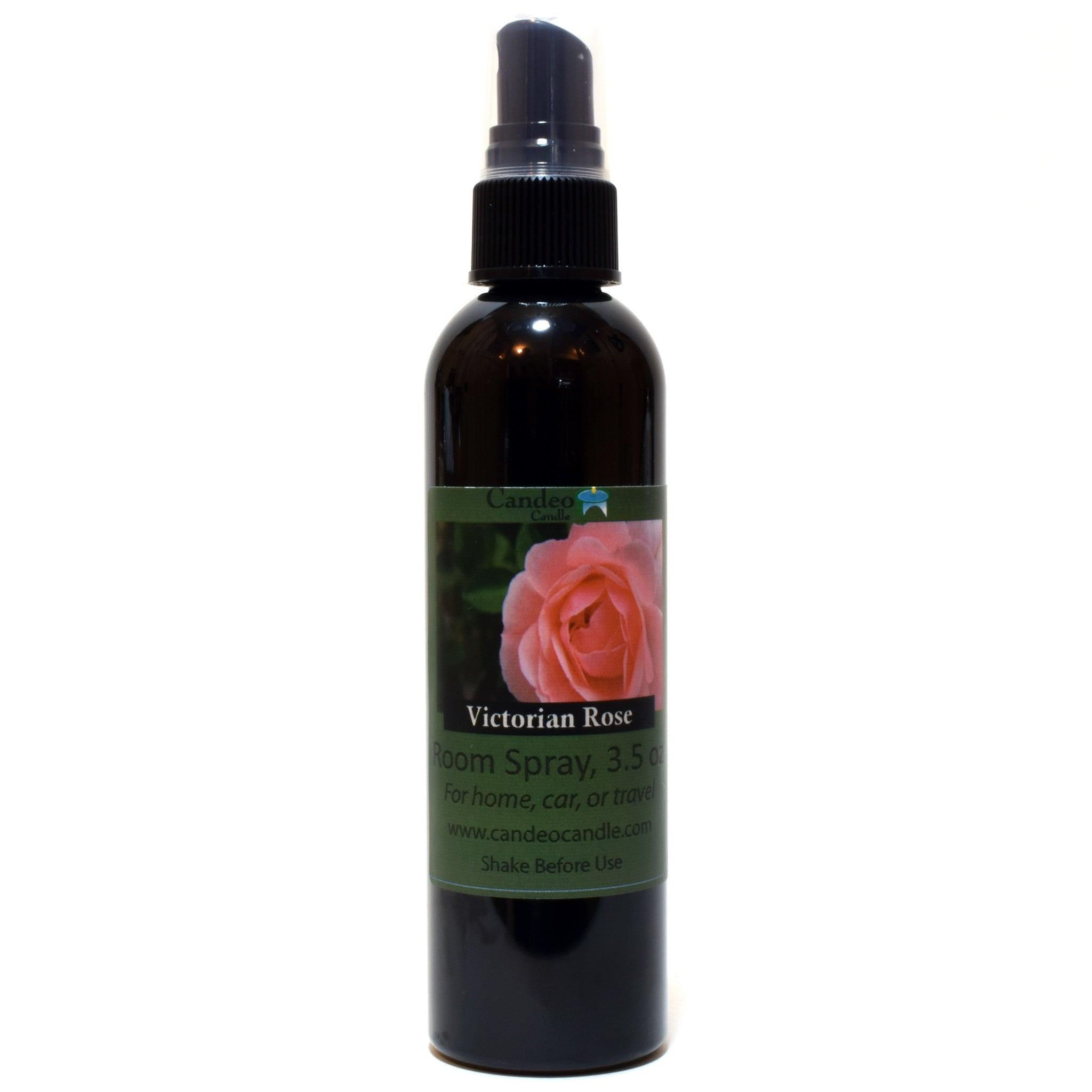 Victorian Rose, 3.5 oz Room Spray - Candeo Candle