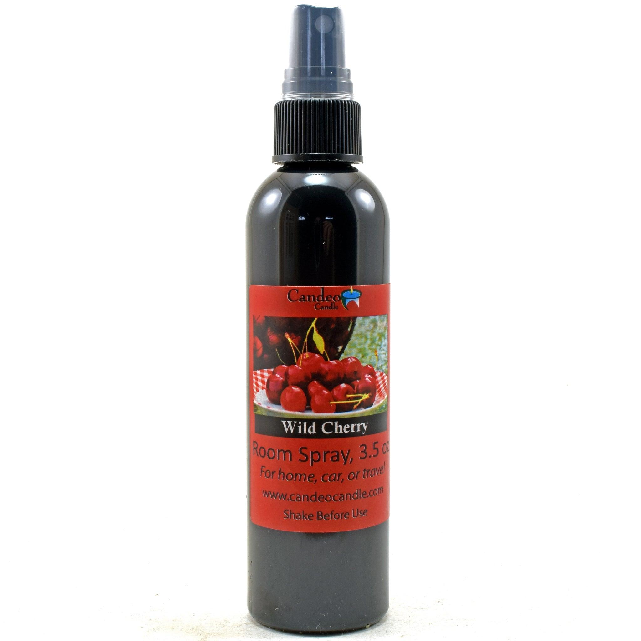 Wild Cherry, 3.5 oz Room Spray - Candeo Candle