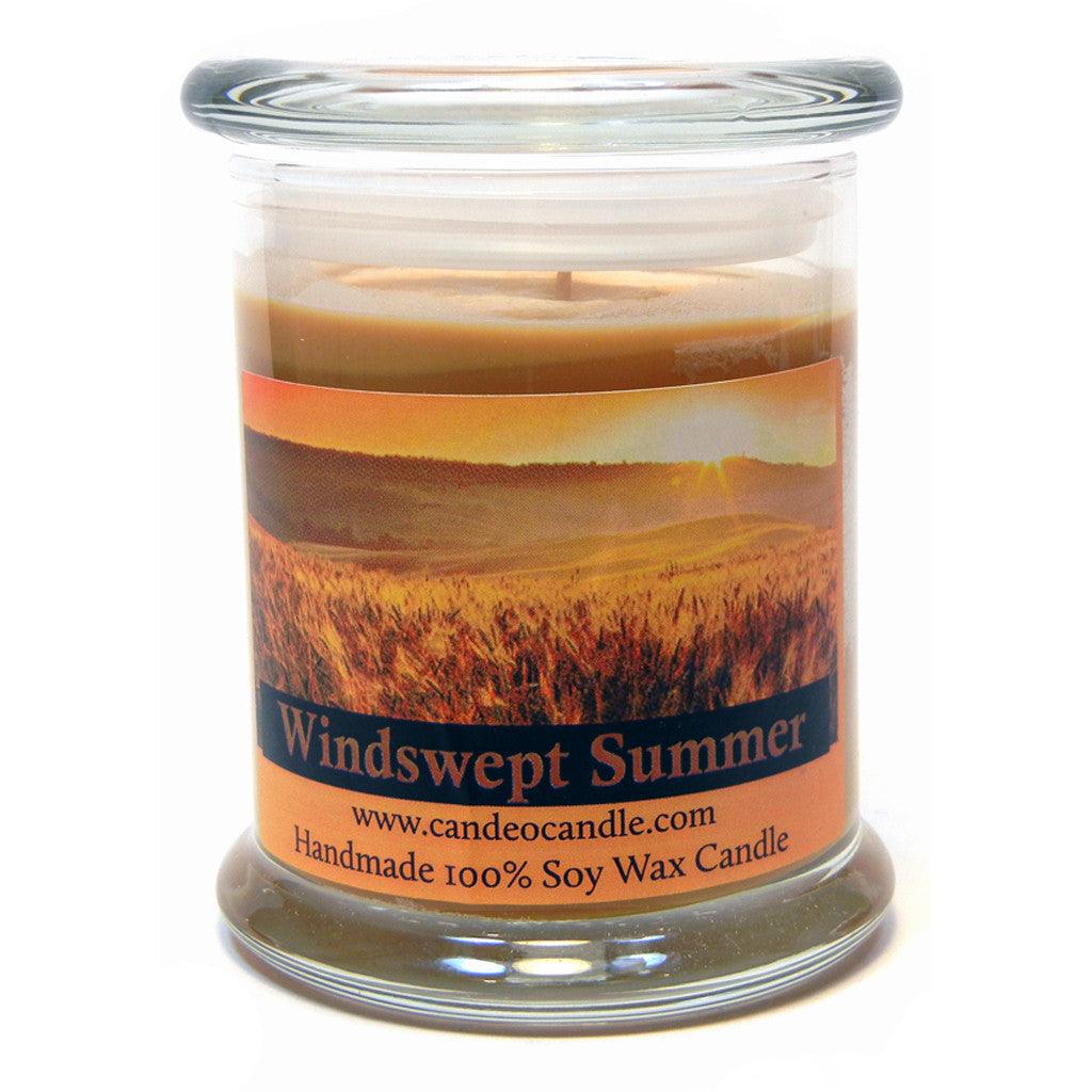 Windswept Summer, 9oz Soy Candle Jar - Candeo Candle