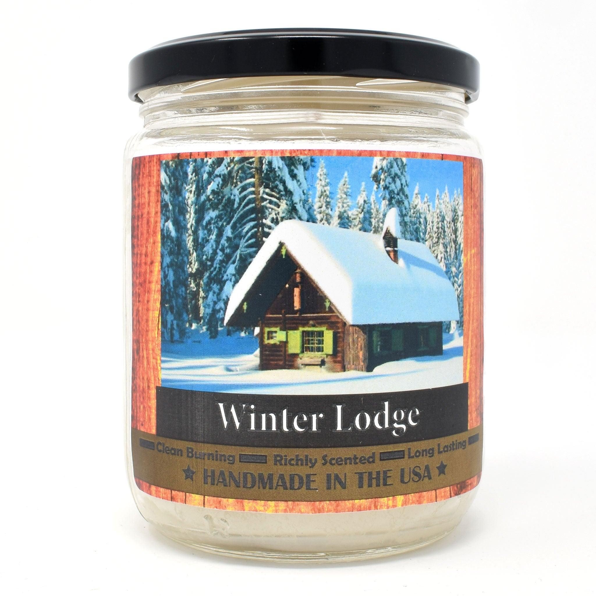 Winter Lodge, 14oz Candle Jar - Candeo Candle