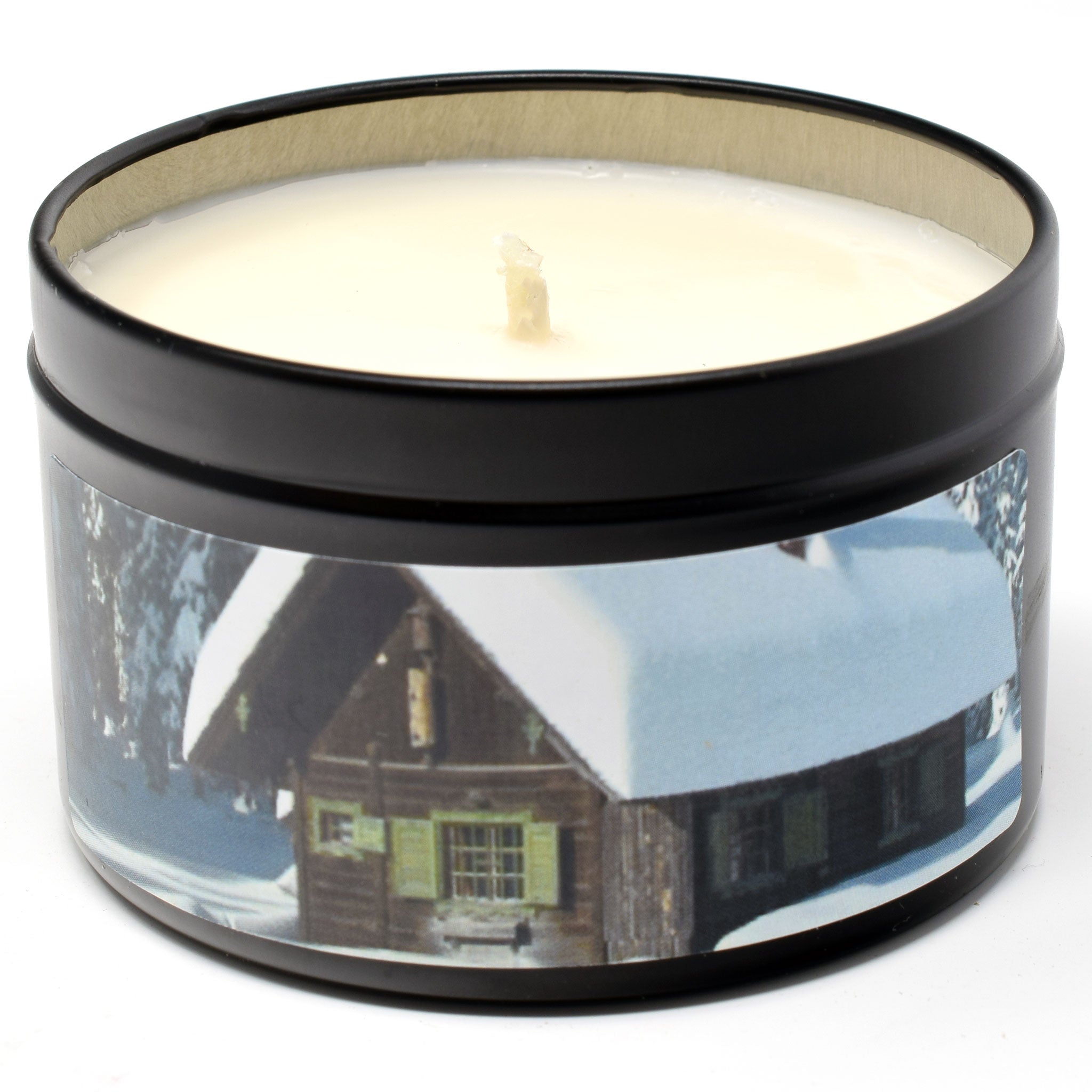 Winter Lodge, 6oz Soy Candle Tin - Candeo Candle